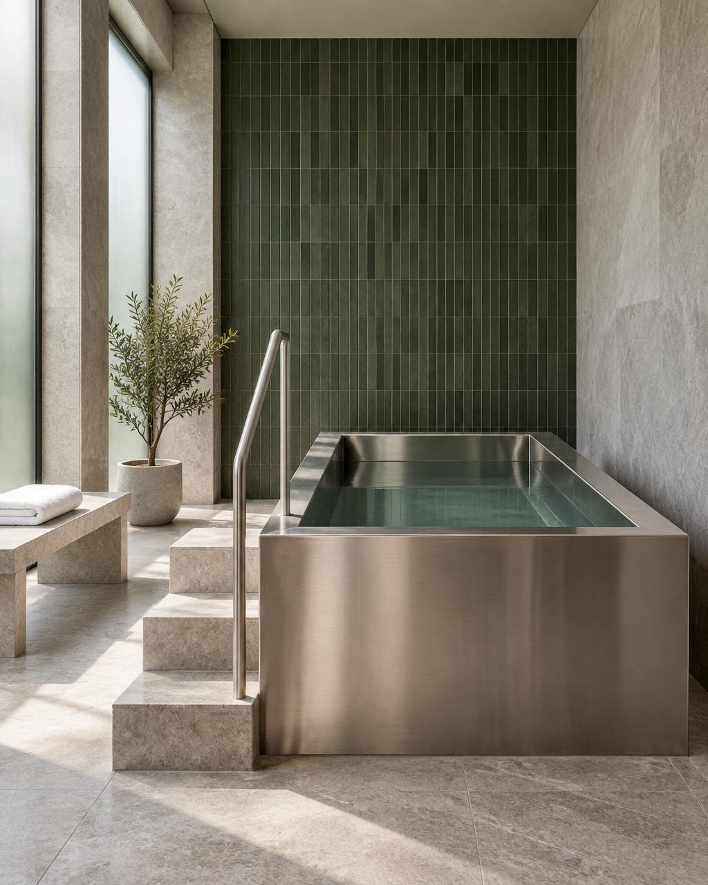 Stay Well design concept: Supervised cold plunge